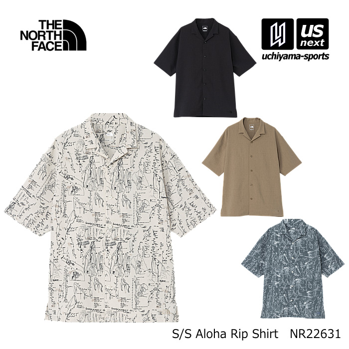 （国内正規品）ザ・ノース・フェイス ショートスリーブアロハリップシャツ 2026年春夏モデル [物流]【あすつく対応】【メール便不可】 NR22631