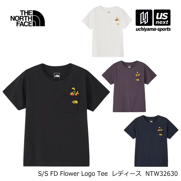 （国内正規品）ザ・ノース・フェイス レディース ショートスリーブフラッシュドライフラワーロゴティー 2026年春夏モデル [M便 1/1][物流]【あすつく対応】 NTW32630
