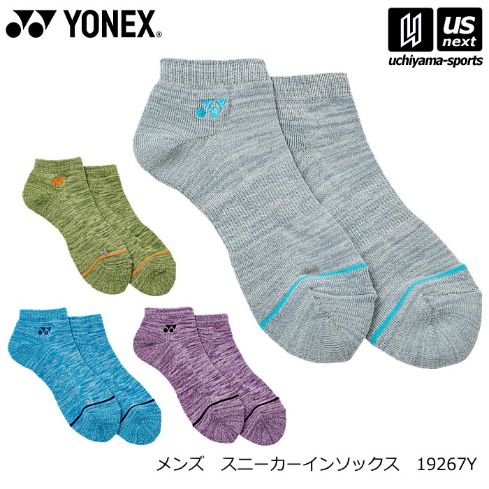 ヨネックス テニス バドミントン メンズ スニーカーインソックス 2026年春夏限定モデル [M便 1/2][物流]【あすつく対応】 19267Y