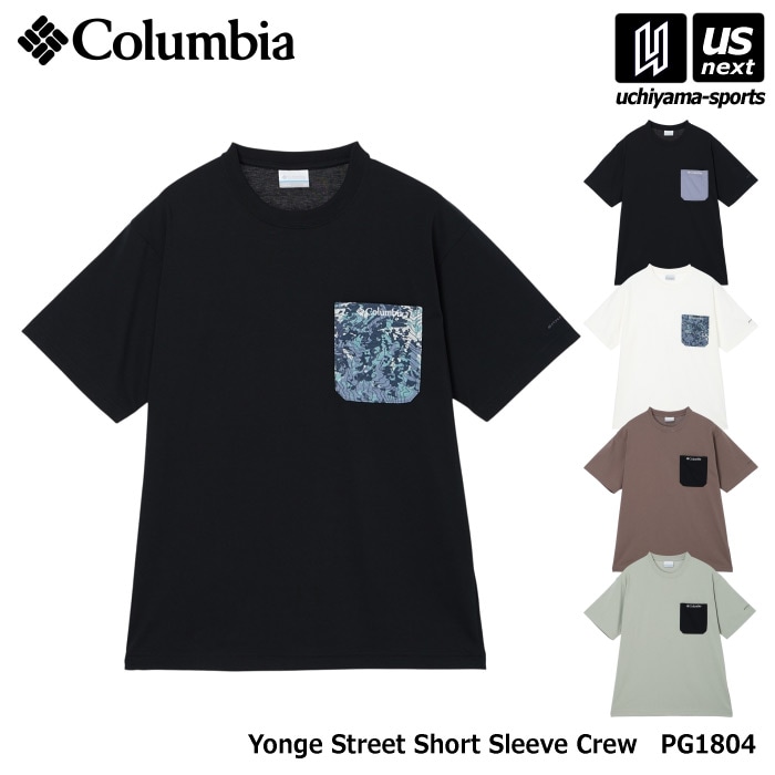 （国内正規品） コロンビア メンズ Tシャツ ヤングストリートショートスリーブクルー 2026年春夏モデル  [M便 1/1][自社]【あすつく対応】 PG1804