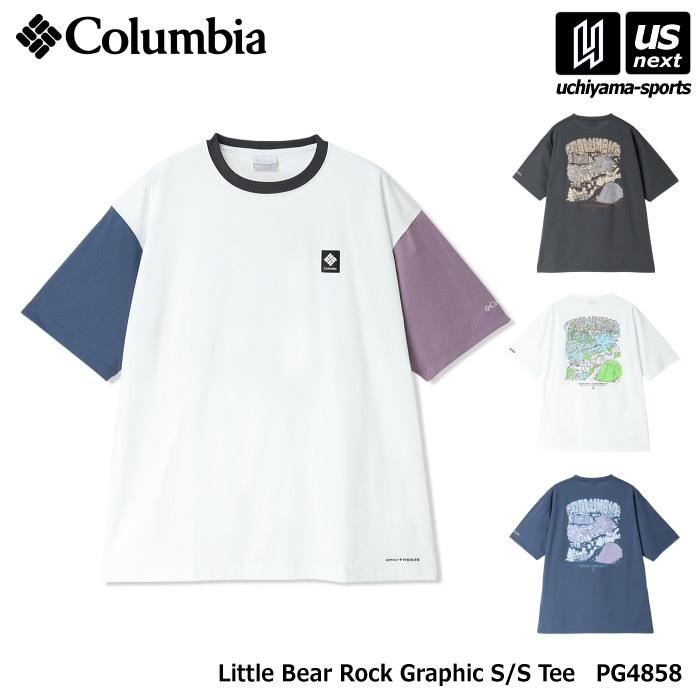 （国内正規品） コロンビア メンズ リトルベアロックグラフィックショートスリーブTシャツ 2026年春夏モデル  [M便 1/1][自社]【あすつく対応】 PG4858