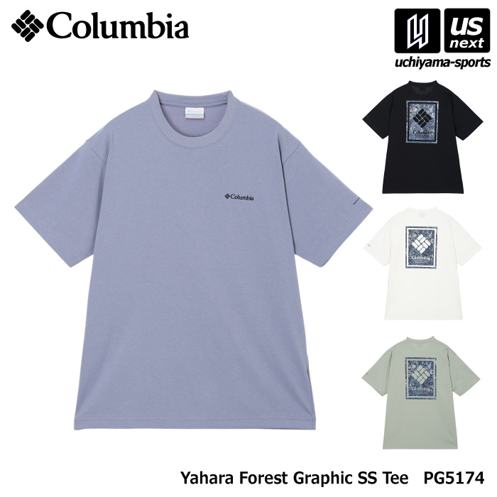 （国内正規品） コロンビア メンズ ヤハラフォレストグラフィックショートスリーブTシャツ 2026年春夏モデル  [M便 1/1][自社]【あすつく対応】 PG5174