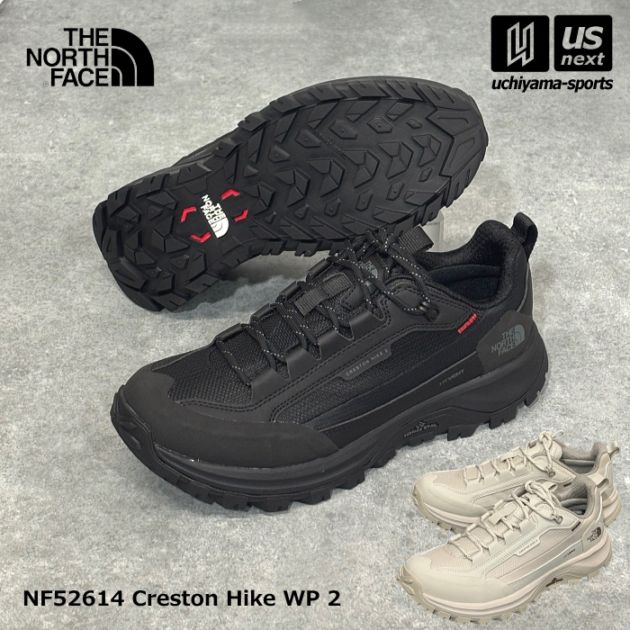 （国内正規品）ザ・ノース・フェイス トレッキングシューズ クレストン ハイク ウォータープルーフ 2 2026～27年秋冬モデル [物流]【あすつく対応】【メール便不可】 NF52614