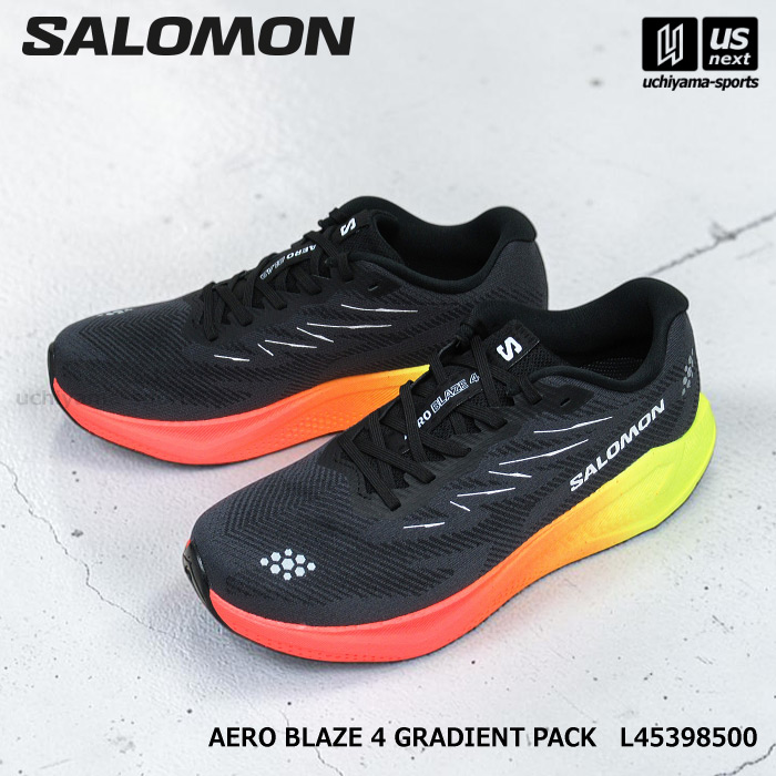 （国内正規品） サロモン メンズ ランニングシューズ AERO BLAZE 4 GRADIENT PACK 2026～27年秋冬モデル  [自社]【あすつく対応】【メール便不可】 L45398500