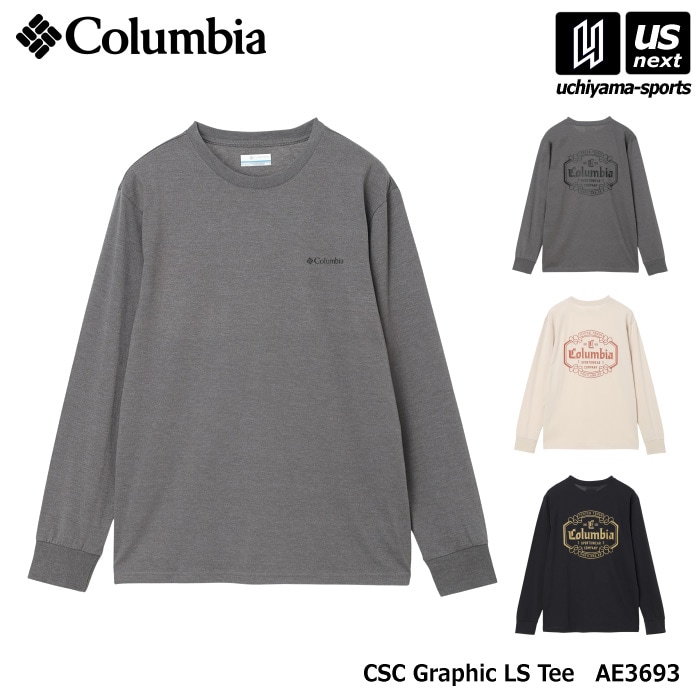 （国内正規品） コロンビア メンズ CSCグラフィックロングスリーブTシャツ 2026～27年秋冬モデル  [自社]【あすつく対応】【メール便不可】 AE3693