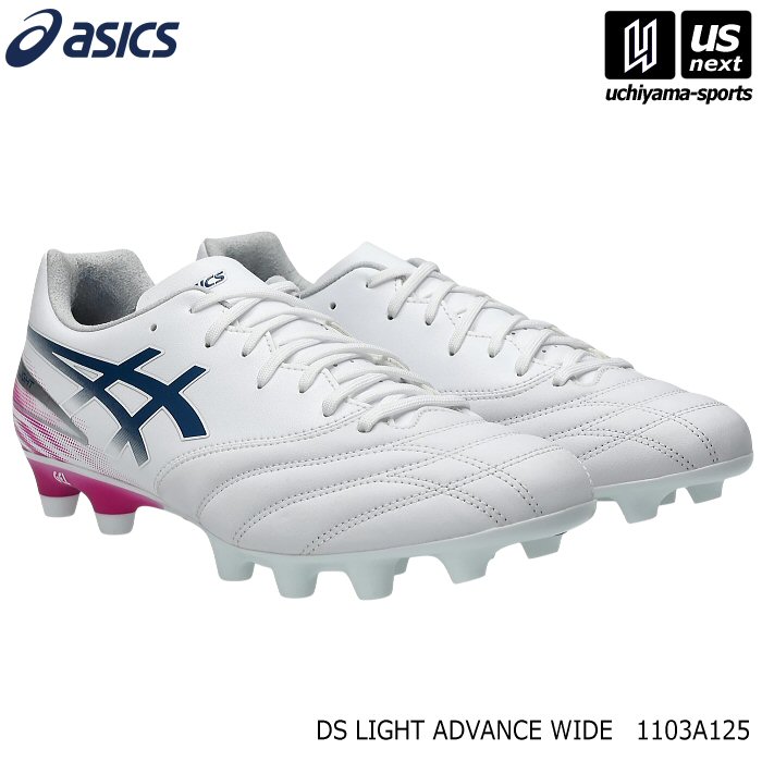 アシックス メンズ サッカースパイク DS LIGHT ADVANCE WIDE 2026年春夏モデル [自社]【あすつく対応】【メール便不可】 1103A125