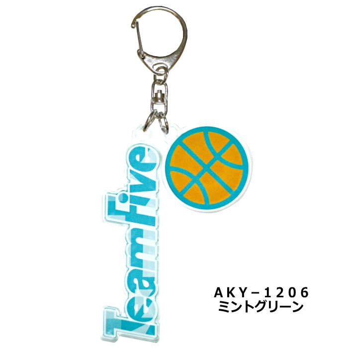 【クーポンでさらに10%引】 チームファイブ バスケットボール キーホルダー 2025年継続モデル [M便 1/4][自社]【あすつく対応】 AKY1202 AKY1206 AKY1207