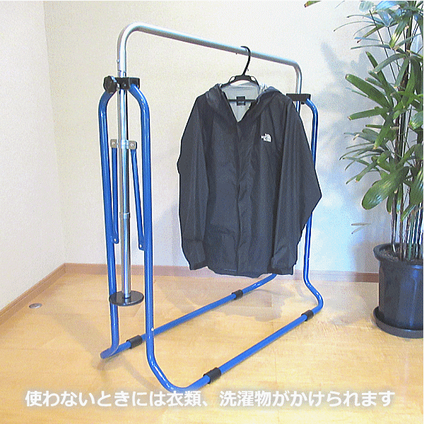 【さらに10%引(一部対象外)】(大型品) 福発メタル ジュニア 折りたたみ 室内健康鉄棒 [自社]【メール便不可】 FM1534