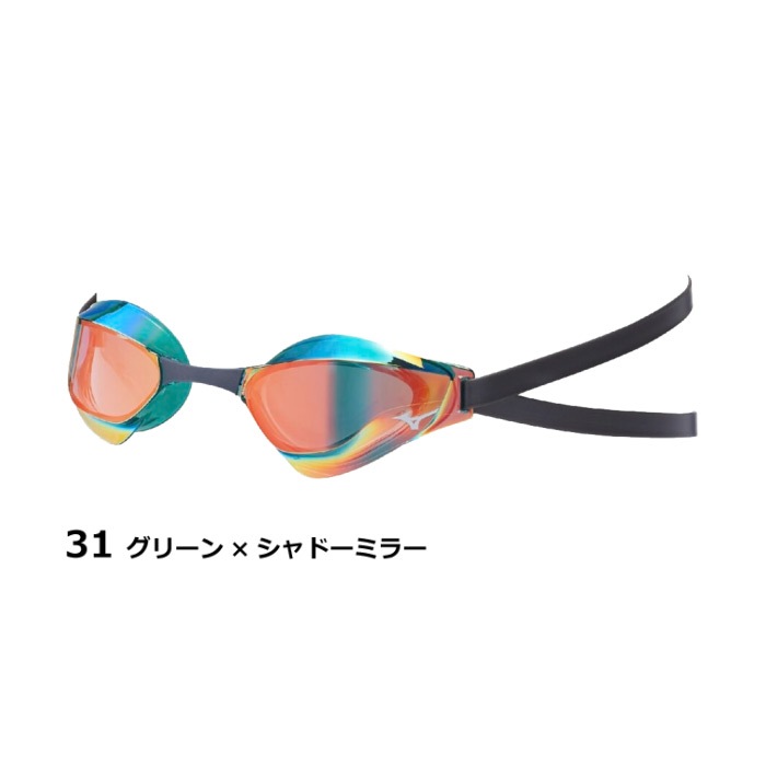 【クーポンでさらに10%引】ミズノ 水泳 レーシングゴーグル GX・SONIC EYE J 限定ゴーグル ノンクッションタイプ 2025年春夏限定モデル  [自社]【あすつく対応】【メール便不可】 N3JEC691