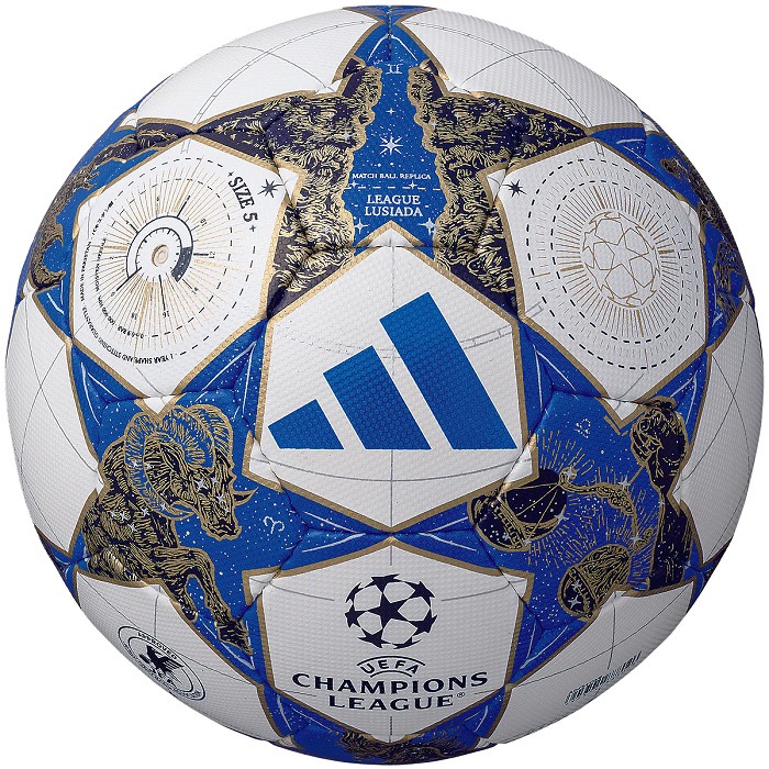 アディダス/モルテン サッカーボール 5号球 フィナーレ 25-26 リーグ ルシアーダ レプリカ 2025年モデル [自社]【あすつく対応】【メール便不可】 ADF541WB