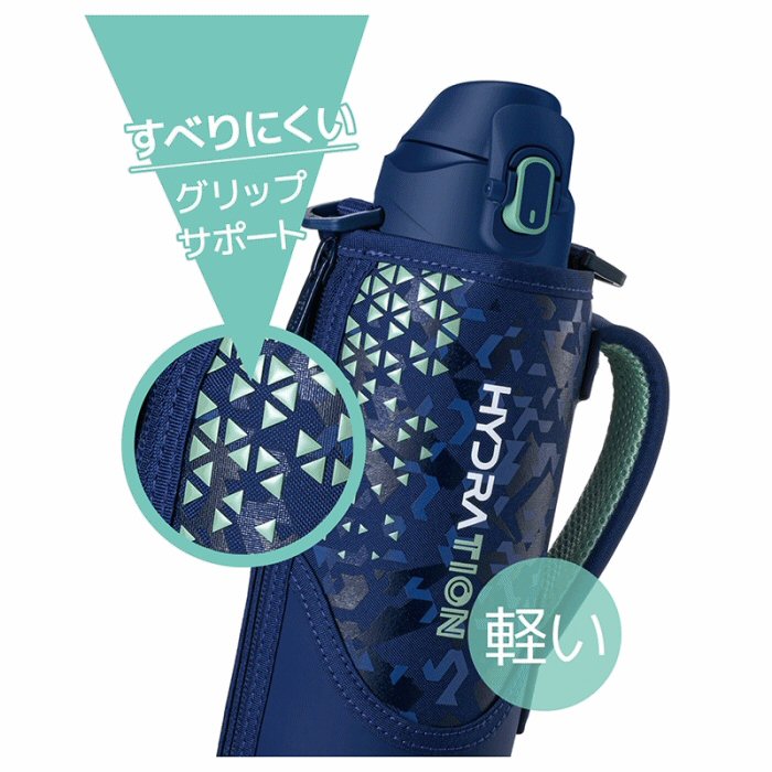 サーモス 水筒 ワンタッチ・オープン 真空断熱スポーツボトル 1.0L ポーチ付き [自社]【あすつく対応】【メール便不可】 FJS1000F