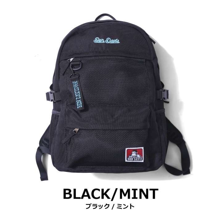 ベンデイビス BEN DAVIS バックパック MESH POCKET DAYPACK 30L BDW-8460 2026年春夏モデル  [自社]【あすつく対応】【メール便不可】 BDW8460