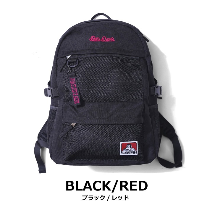 ベンデイビス BEN DAVIS バックパック MESH POCKET DAYPACK 30L BDW-8460 2026年春夏モデル  [自社]【あすつく対応】【メール便不可】 BDW8460