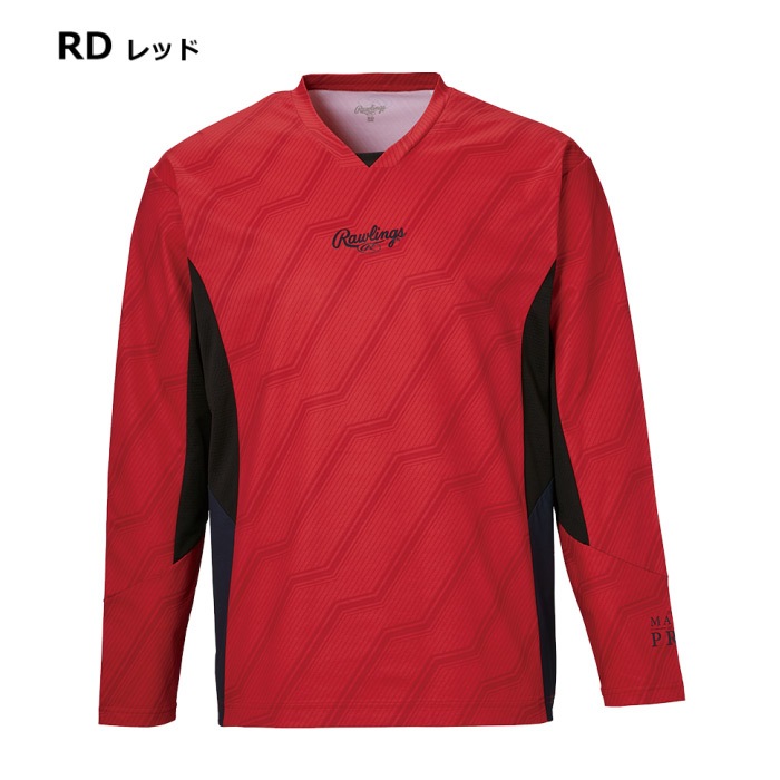 ローリングス 野球 メンズ COMBAT ハイブリッドロングスリーブシャツ 2024～25年秋冬モデル  [M便 1/1][自社]【あすつく対応】 AST14F01
