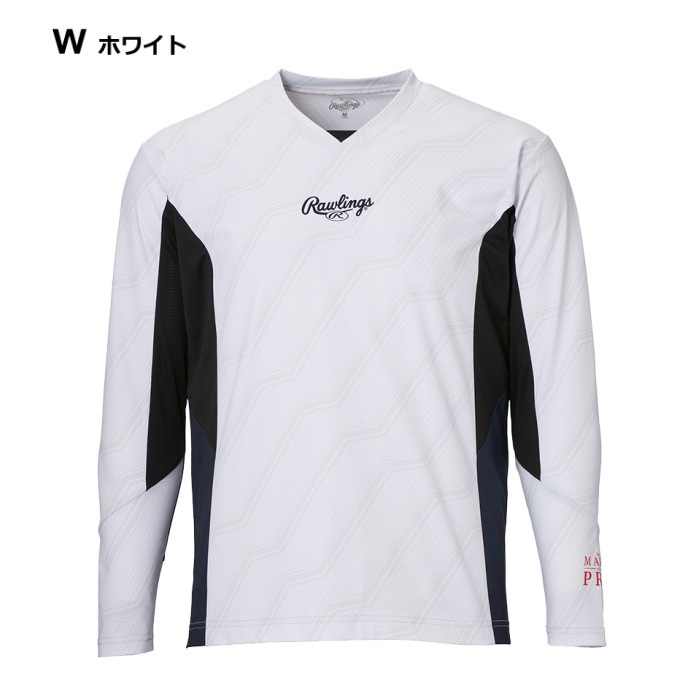 ローリングス 野球 メンズ COMBAT ハイブリッドロングスリーブシャツ 2024～25年秋冬モデル  [M便 1/1][自社]【あすつく対応】 AST14F01