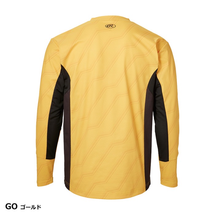 ローリングス 野球 メンズ COMBAT ハイブリッドロングスリーブシャツ 2024～25年秋冬モデル  [M便 1/1][自社]【あすつく対応】 AST14F01