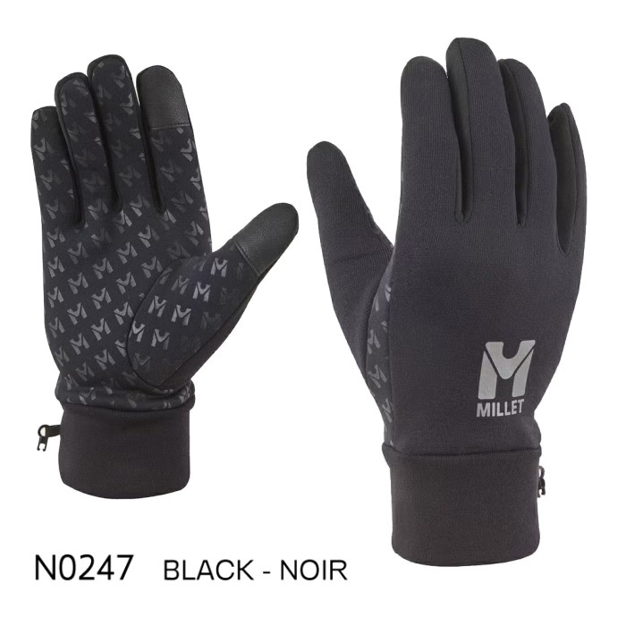 【クーポンでさらに10%引】 ミレー 手袋 ウォームストレッチトレックグローブ WARM STRETCH TREK GLOVE 2024年継続モデル  [M便 1/2][自社]【あすつく対応】 MIV01833