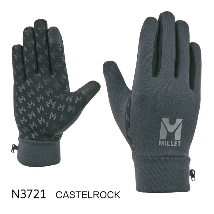 【クーポンでさらに10%引】 ミレー 手袋 ウォームストレッチトレックグローブ WARM STRETCH TREK GLOVE 2024年継続モデル  [M便 1/2][自社]【あすつく対応】 MIV01833