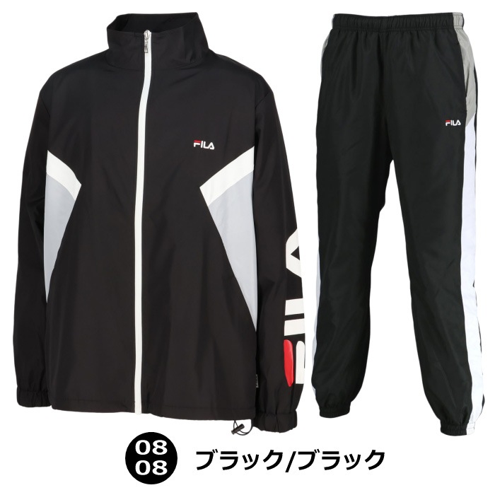 【新品】FILA ウィンドブレーカー　パンツセット  ジャケットM/ パンツL FILA フィラ ウインドブレーカー 上下セット メンズ