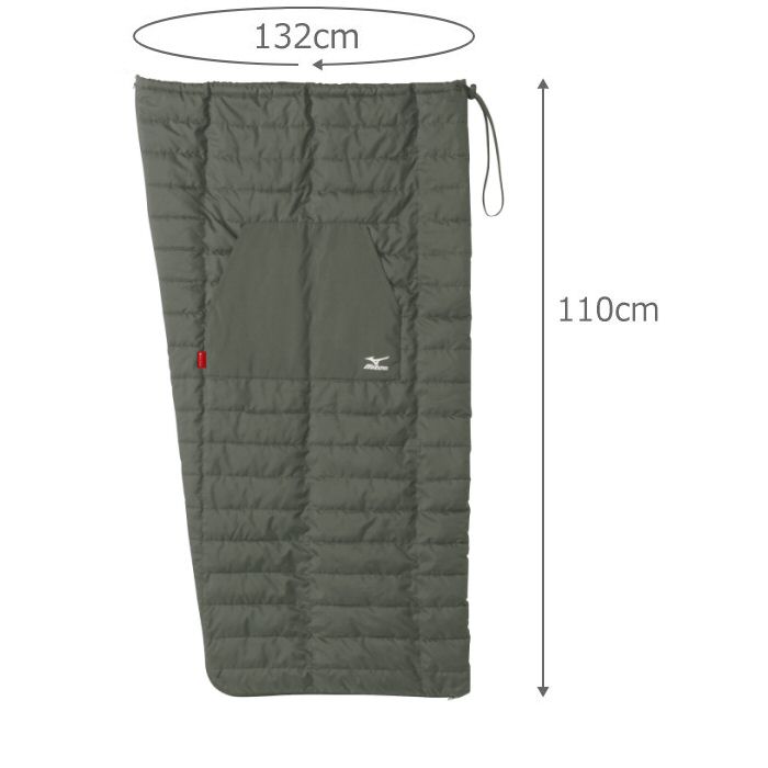 【クーポンでさらに10%引】 ミズノ 膝掛け ブレスサーモ テックフィルウォーマー クルミーノ 2025年継続モデル  [自社]【あすつく対応】【メール便不可】 C2JYA610