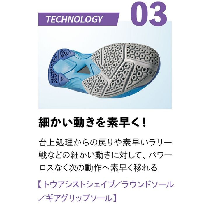 ニッタク 卓球シューズ ムービングエアロ 2025年継続モデル [自社]【あすつく対応】【メール便不可】 NS4442