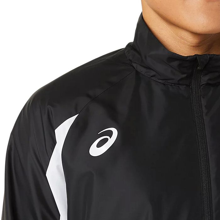  アシックス メンズ 裏トリコットウインドブレーカージャケット＆ブレーカーパンツ 上下セット 2024年継続モデル [自社]【あすつく対応】【メール便不可】 2031D535 2031D536