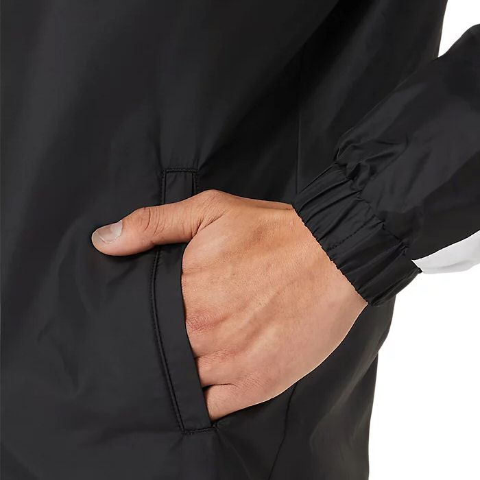  アシックス メンズ 裏トリコットウインドブレーカージャケット＆ブレーカーパンツ 上下セット 2024年継続モデル [自社]【あすつく対応】【メール便不可】 2031D535 2031D536