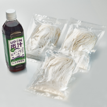 10【袋入り】自家製生うどん６人前(2人前×３)＋UDON出汁(ぶっかけ)セット
