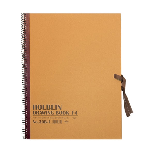 ホルベインDRAWING BOOKR画用紙スケッチブックスプリング No.30F6