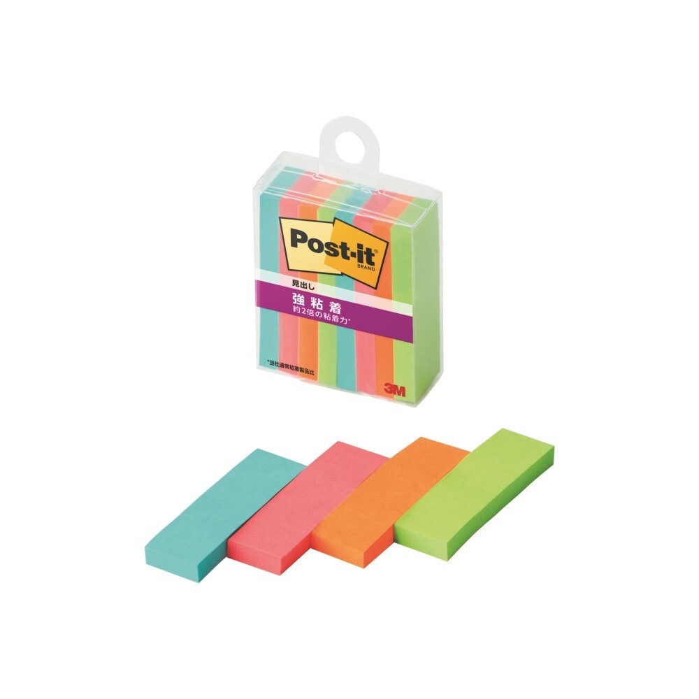 ポストイット強粘着見出しマルチカラー1 700SS-MC-1N