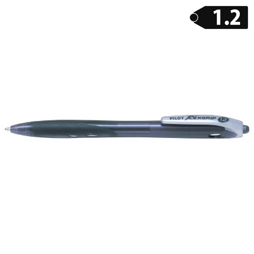 パイロット レックスグリップ ボールペン 極太 1.2mm BRG-10B 油性ボールペン