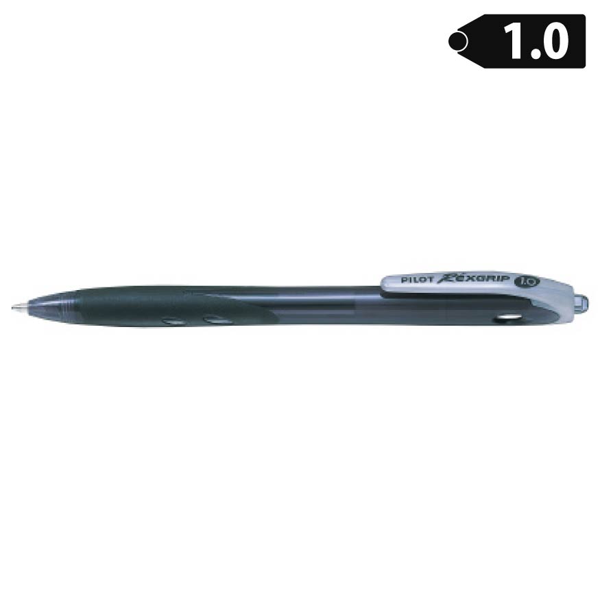 パイロット レックスグリップ ボールペン 中字 1.0mm BRG-10M 油性ボールペン