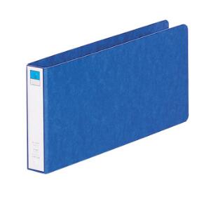 リヒトラブ リングファイル F-1227 5×11ヨコ型統一伝票用サイズ 200枚収納 プレスボード素材のリングファイル