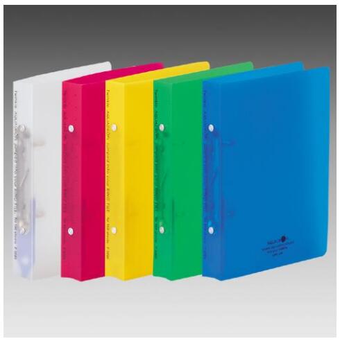 リヒトラブ AQUA DROPs リングファイル<ツイストリング> F-5006 A5サイズ 150枚収納 片手で開けるツイストリング