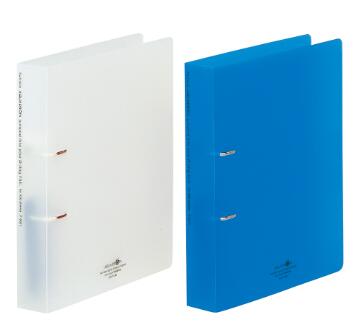 リヒトラブ AQUA DROPs D型リングファイル<ツイストリング> F-5021 A4タテ型サイズ 230枚収納 片手で開けるツイストリング!