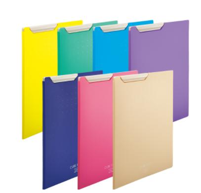 リヒトラブ CUBE FIZZ クリップファイル F-6067 タテ型 E型 A4サイズ