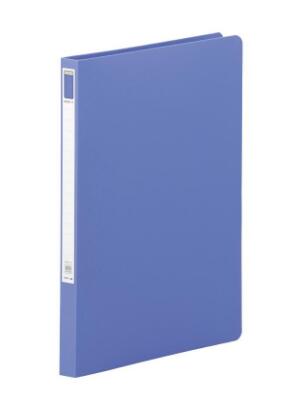 リヒトラブ バーロックファイル F-643 A4サイズ 100枚収納 とじ具がワンタッチ機能のキャップ式ファイル