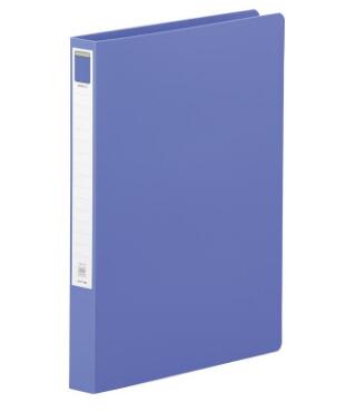 リヒトラブ バーロックファイル F-644 A4サイズ 200枚収納 とじ具がワンタッチ機能のキャップ式ファイル