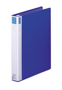 リヒトラブ リングファイル F-817-2 A4タテ型サイズ　250枚収納落としてもリングが開かないロック機能搭載