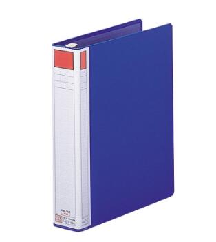 リヒトラブ リングファイル F-827-2 A4タテ型サイズ　400枚収納落としてもリングが開かないロック機能搭載