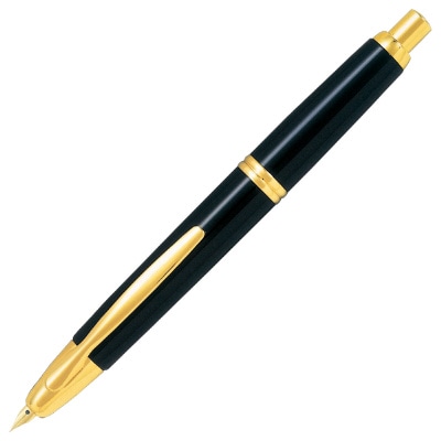 【ノック式万年筆】 パイロット キャップレス FC-15SR ブラック・ディープレッド・ダークブルー F・FM・M 【キャップのない万年筆】