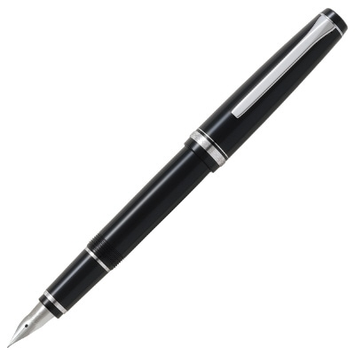 【ソフトタッチな書き味】 パイロット 万年筆 エラボー樹脂軸 ブラック FE-18SR SEF・SF・SM・SB 【日本語に適した万年筆】