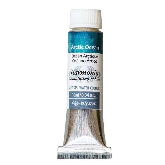 クサカベ・ハルモニアグラニュレーションカラー（分離透明水彩絵具）10アークティックオーシャン