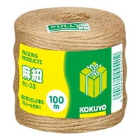 麻紐きなり色100ｍ巻