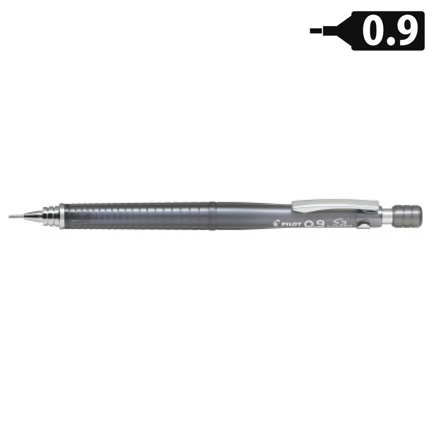 パイロットシャープ S3（エススリー）透明ブラック0.9｜上野文具公式