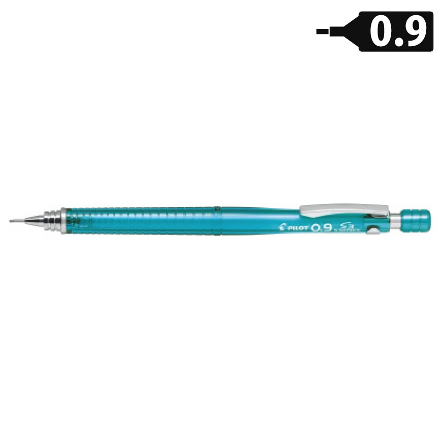 パイロットシャープ S3(エススリー)透明グリーン0.9