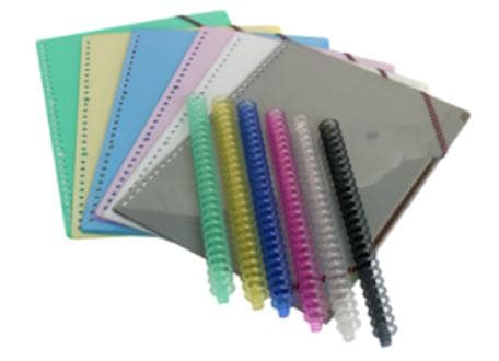 エイチエスCRシステムバインダールーズリーフやクリアリーフを閉じる多穴のリングオリジナルのバインダーが作れるB5サイズ26穴