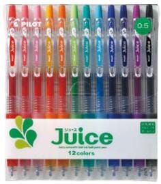 パイロット ゲルインキボールペン ジュース0.5mm 12色セット LJU120EF-12C