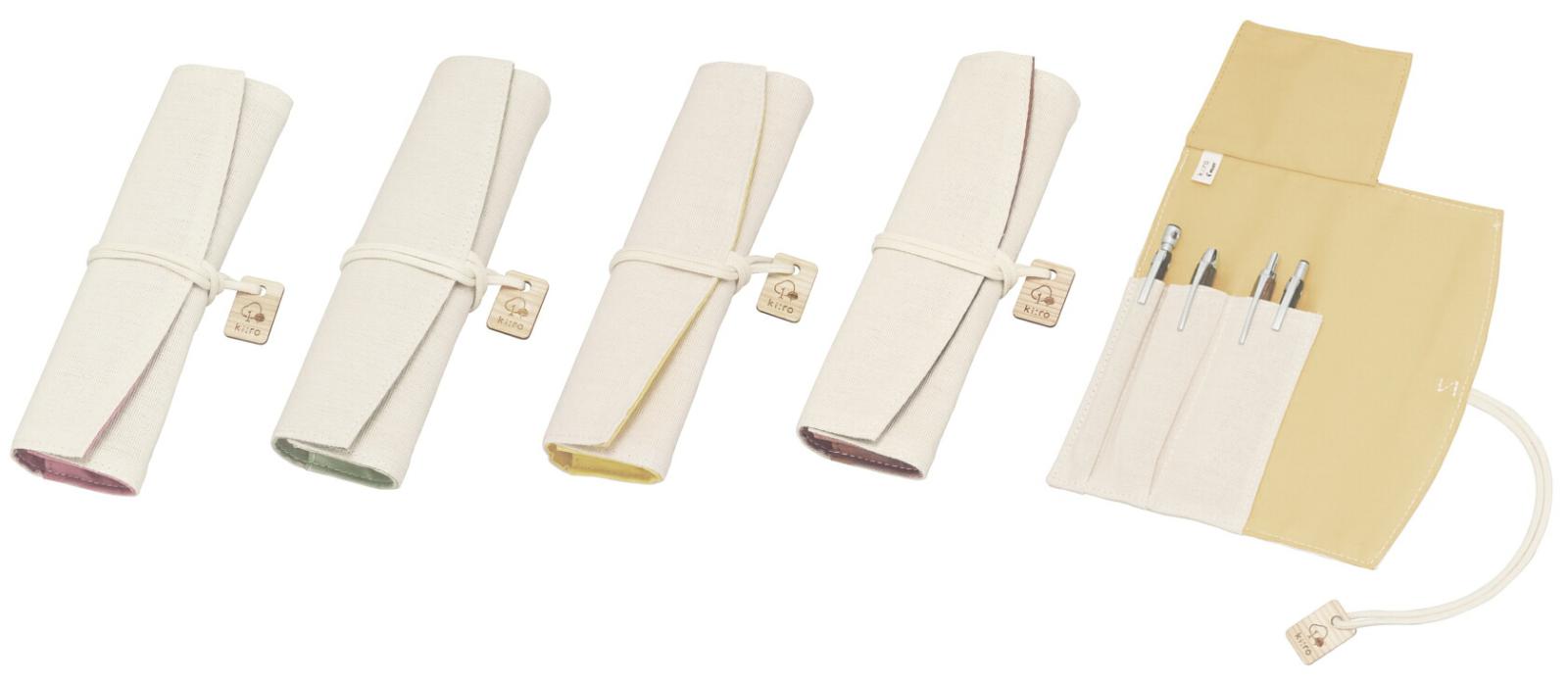 【木から生まれ、森を育てるペンケース】 パイロット Ki：ro（キーロ） ロールタイプ PCK221-29 ペンケース 【間伐材を使用したペンケース】