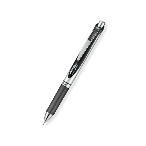 ぺんてる　ゲルインキボールペン　ノック式エナージェル 0.7mm <細字>